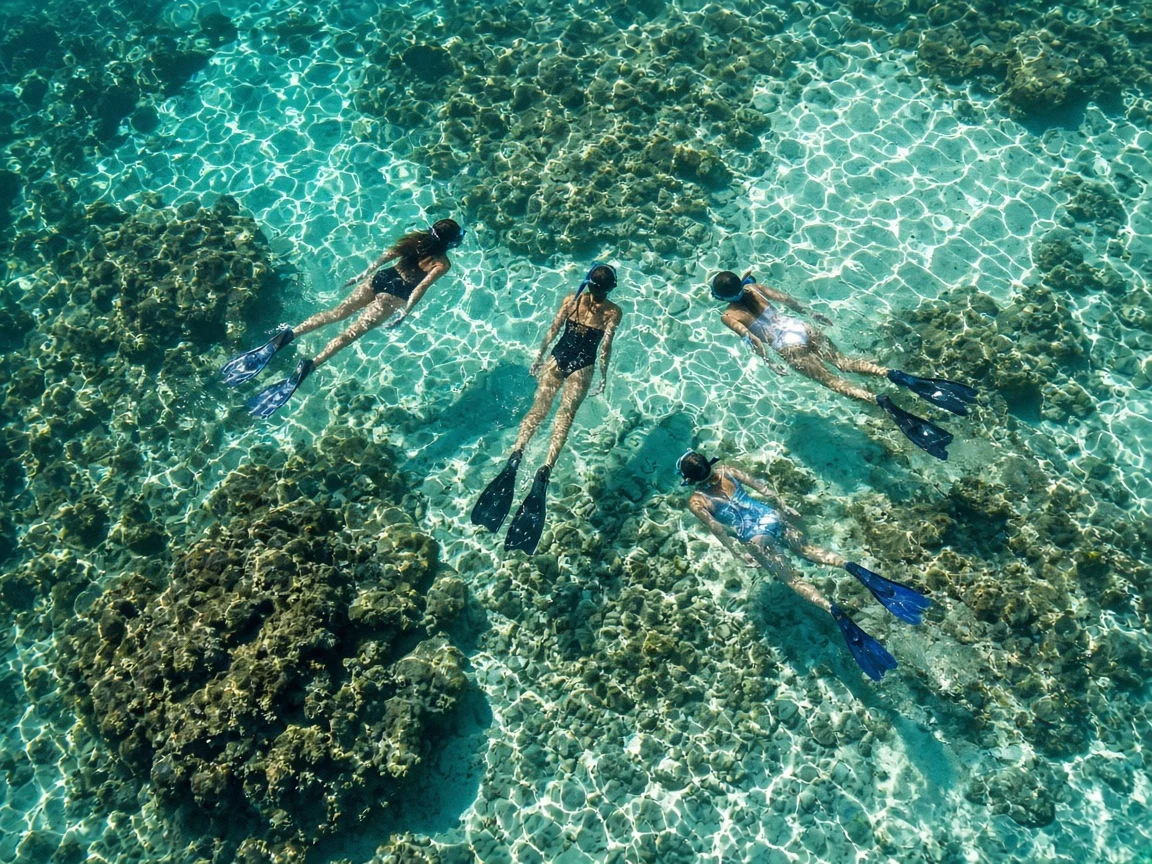 Isla Mujeres VIP Experience: Catamaran, Snorkel, Buffet & Drinks