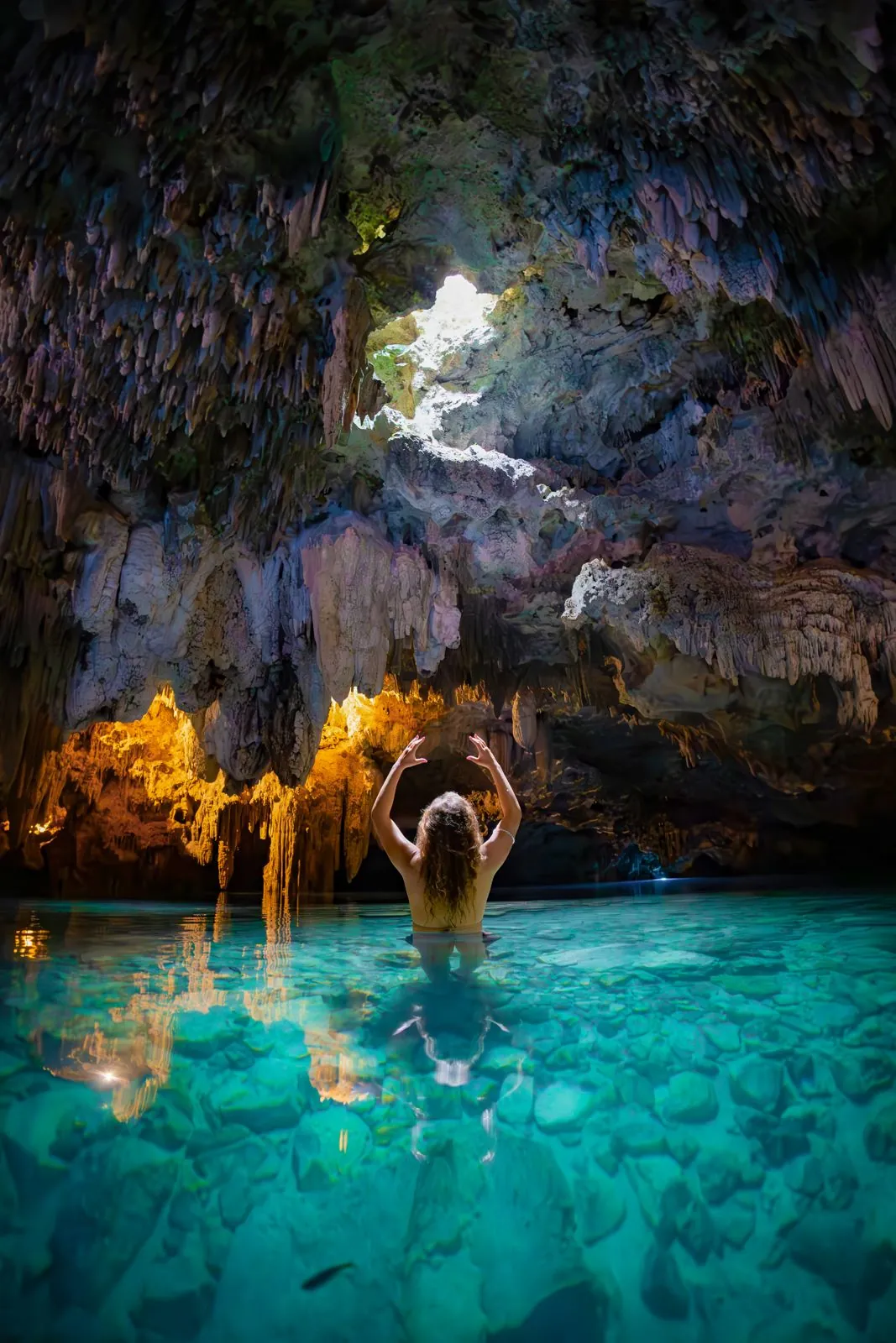 Cenotes and Yal-Kú lagoon