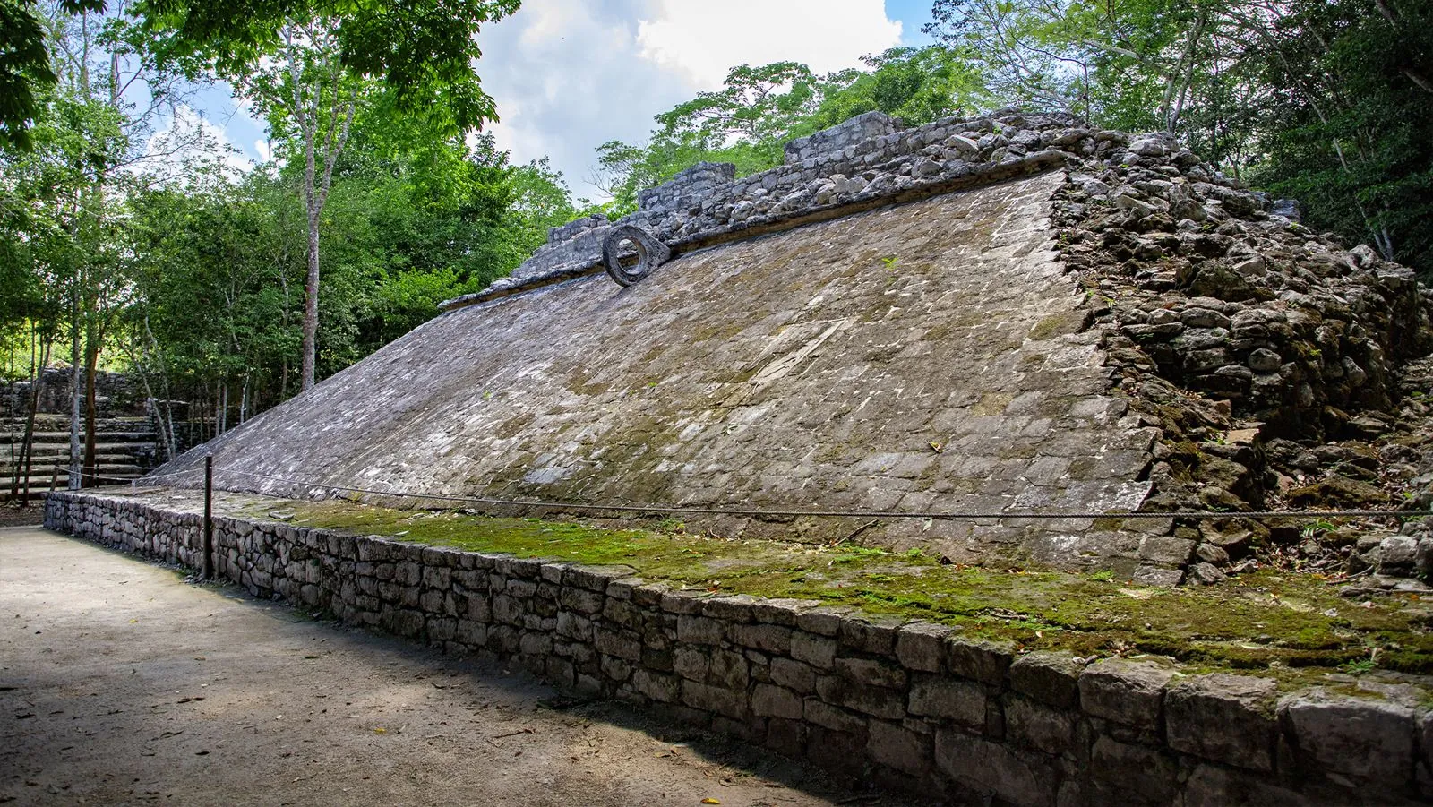 Cobá and a cenote