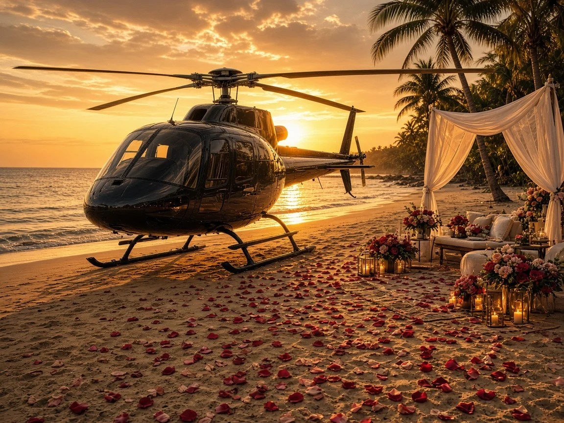 Proposal in the air